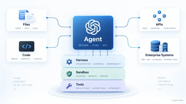OpenAI Agents API mit Agent Harness, Sandbox und angebundenen Tools